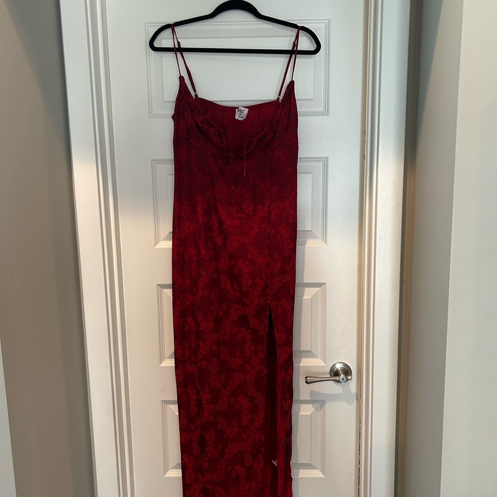 Princess Polly Floral Red Dress